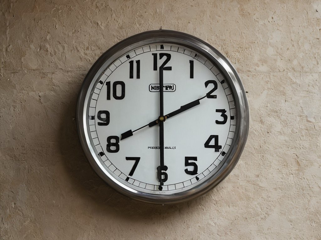 Wanduhr Vintage XXL