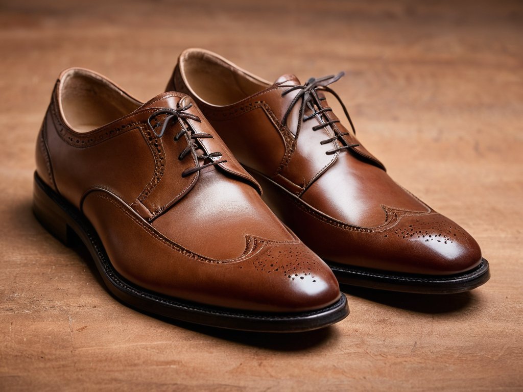Lederschuhe Gr. 43