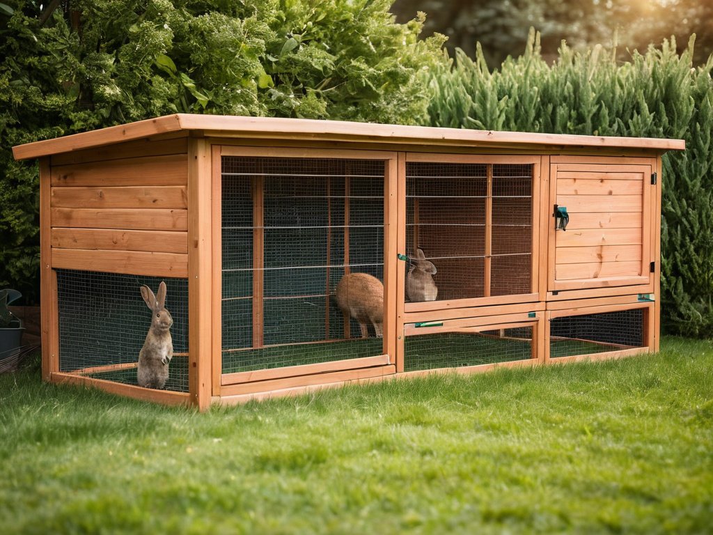 Kaninchenstall XXL