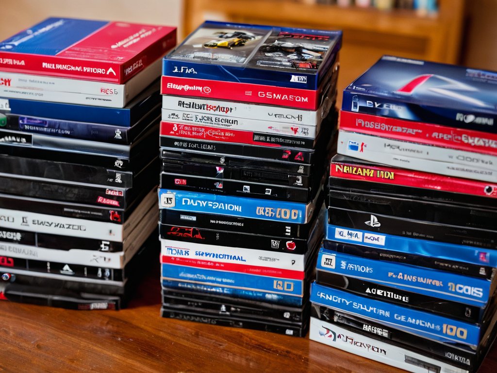 Spiele-Sammlung PS4 (10 Stück)